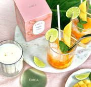 How to Make the Perfect Poolside Spritz While Repurposing Your CIRCA Candle Jars