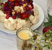 Festive Raspberry & Rhubarb Pavlova Recipe Everyone Will Love